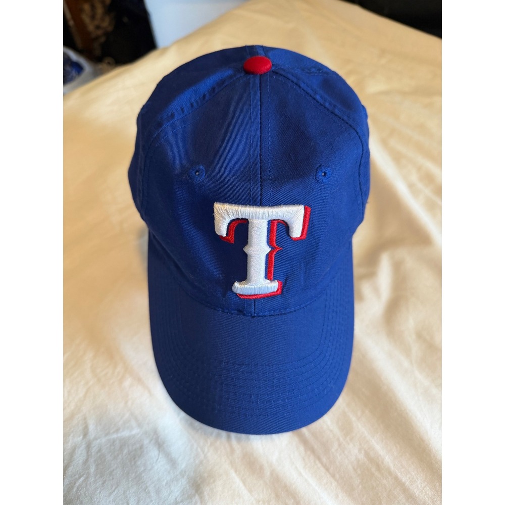 Texas Rangers MLB Baseball Cap Outdoor Cap Royal Blue Snapback‎ Hat Small Medium